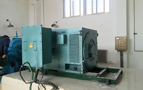 珠山某水电站工程主水泵使用我公司高压电机安装尺寸